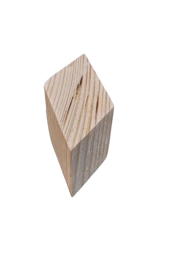 Glitz Wood Blocks for Hand Crafting fine Art DIY School Project Square Blocks Natural Wooden Cube 24 pcs (1Inch) - Image 2